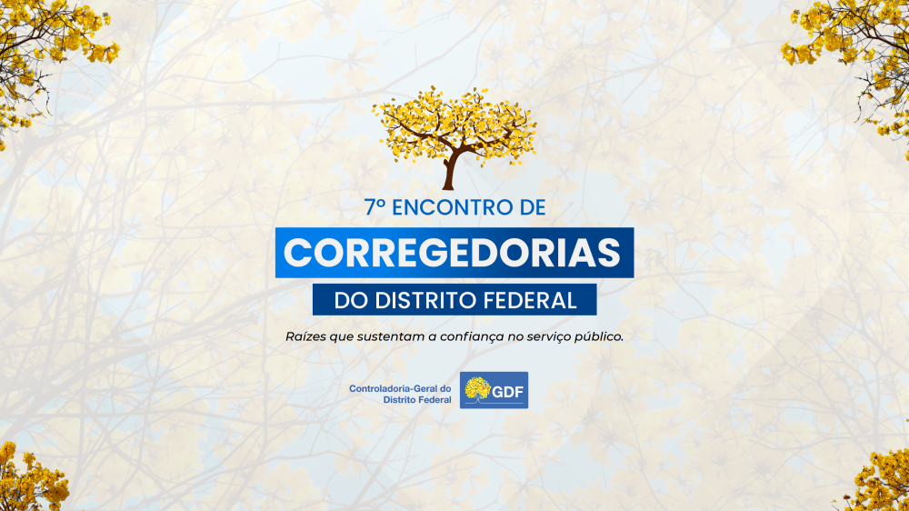 Capa da notícia: Encontro de Corregedorias do Distrito Federal será realizado em outubro